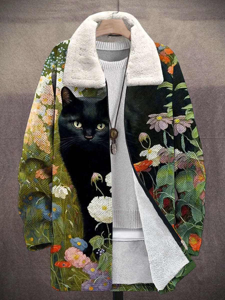 Audra Botanical Art Coat