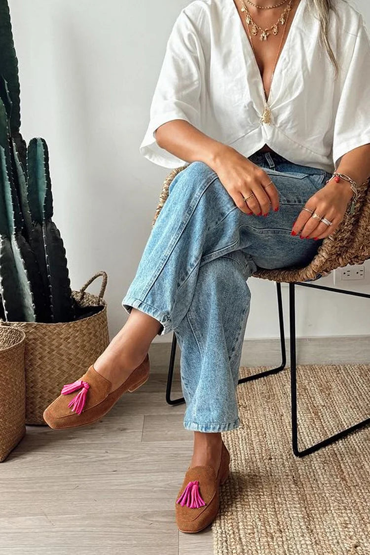 Monique | Brown Loafers