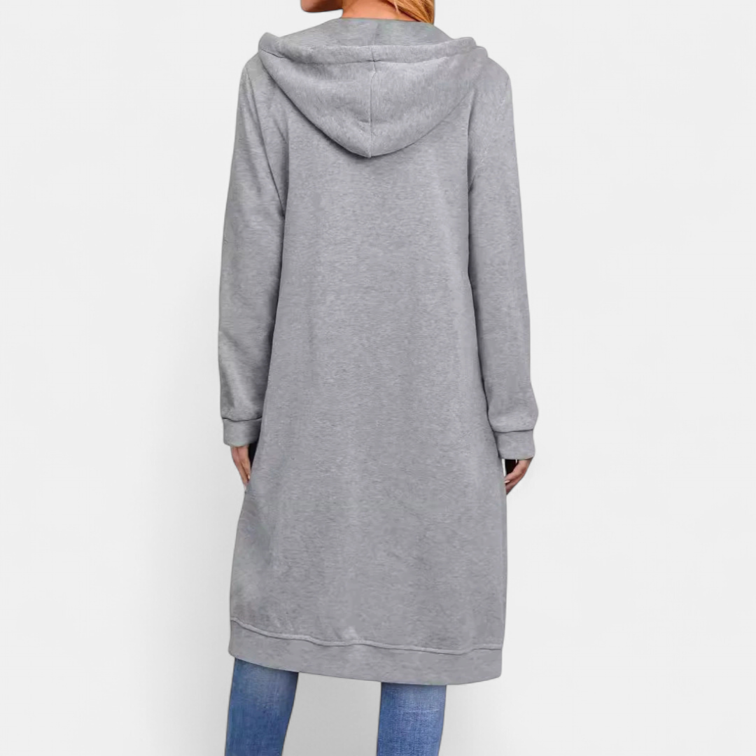 Brixley | Longline Zip Cardigan
