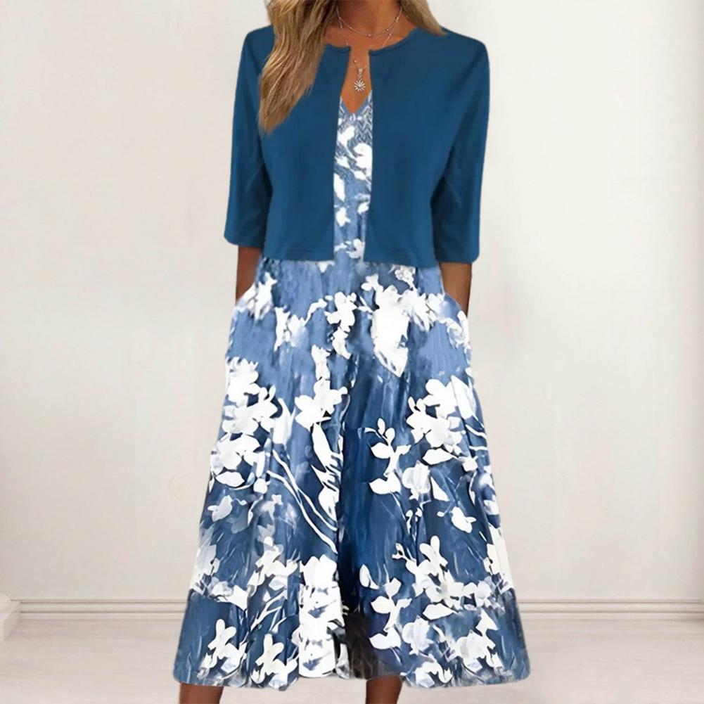 Alou | Charm Floral Dress Set