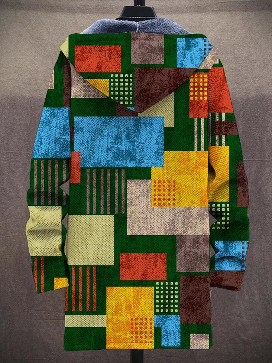 Brigitte Patchwork Art Coat