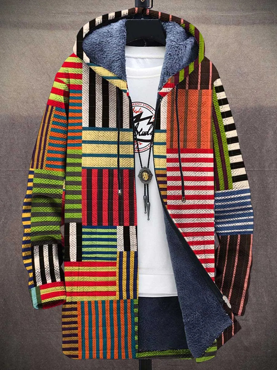 Cecilia Patchwork Art Coat