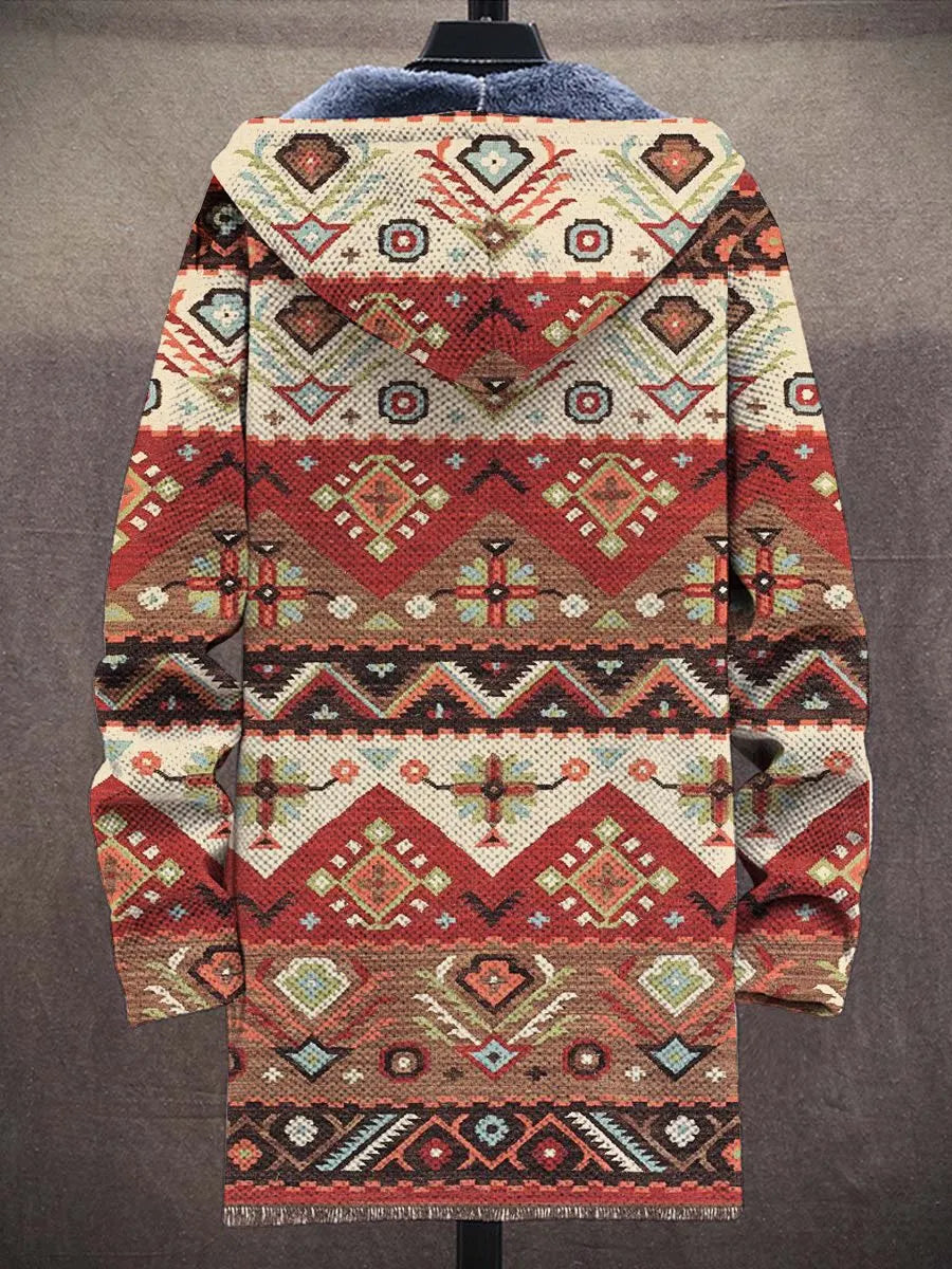 Apolline Aztec Art Coat