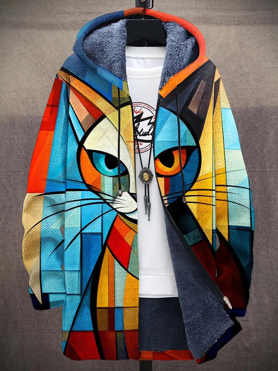 Annalise Cubist Art Coat