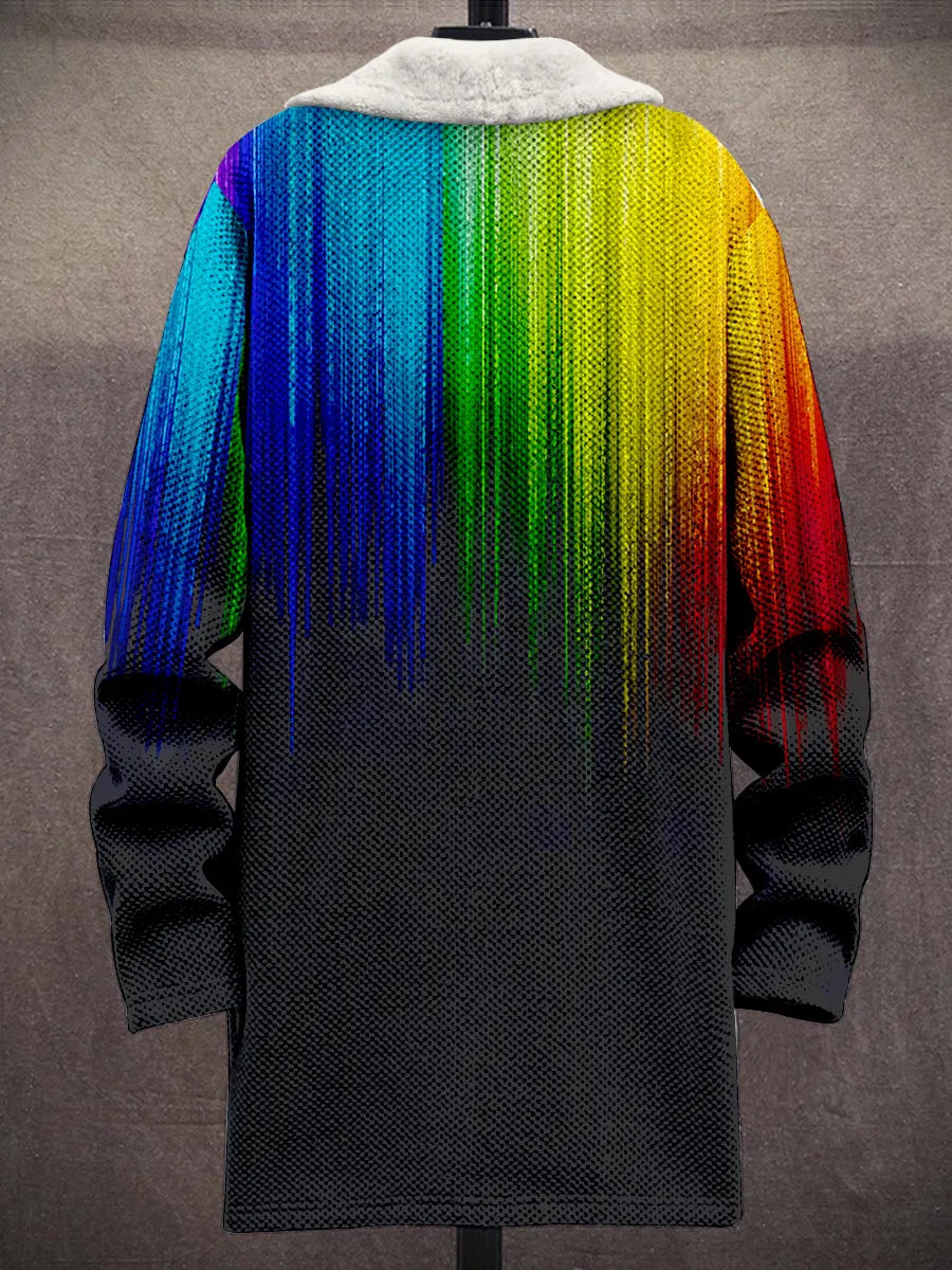 Annette Rainbow Art Coat