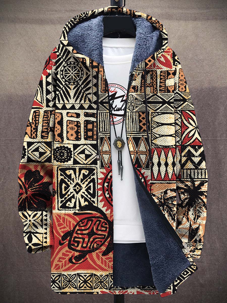 Caroline Tribal Art Coat
