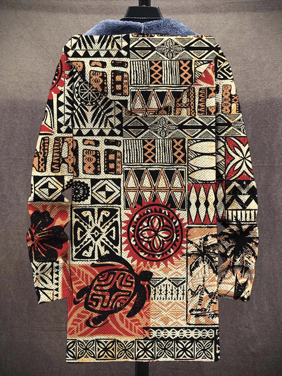 Caroline Tribal Art Coat