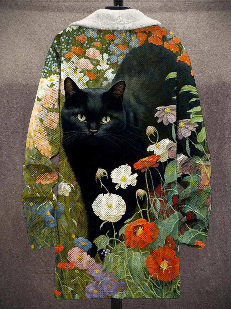 Audra Botanical Art Coat