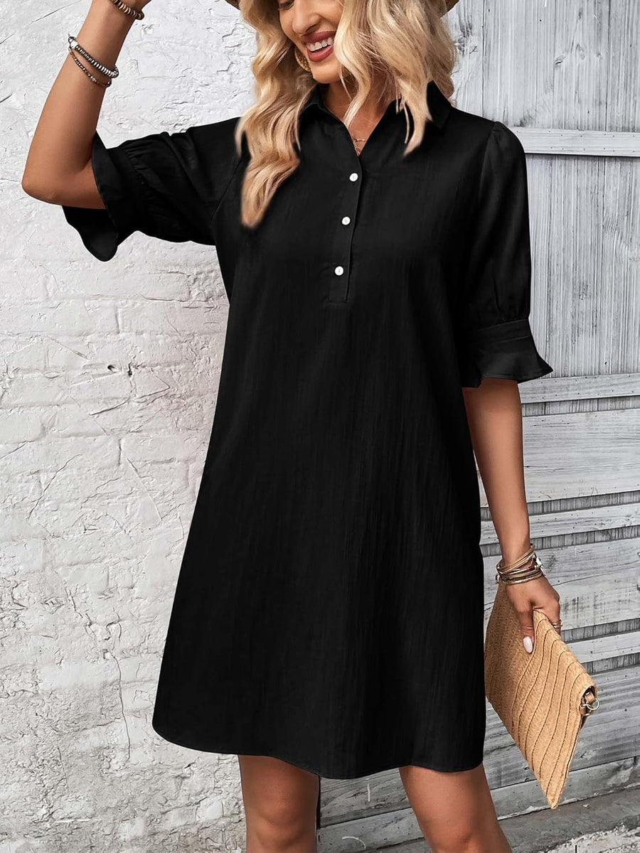 Cameron | Elegant Ruffle Dress