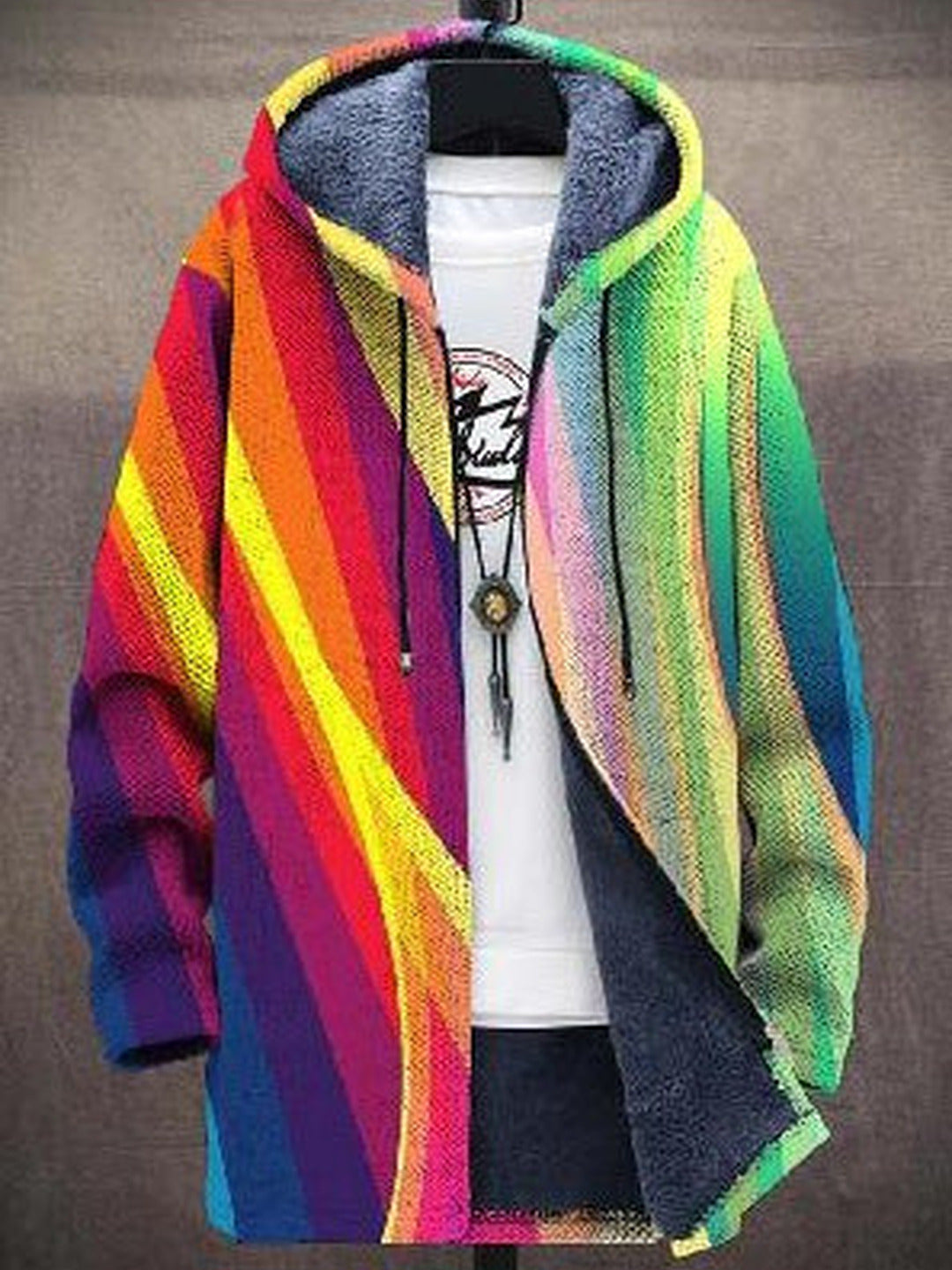 Aurora | Gradient Luxurious Art Coat