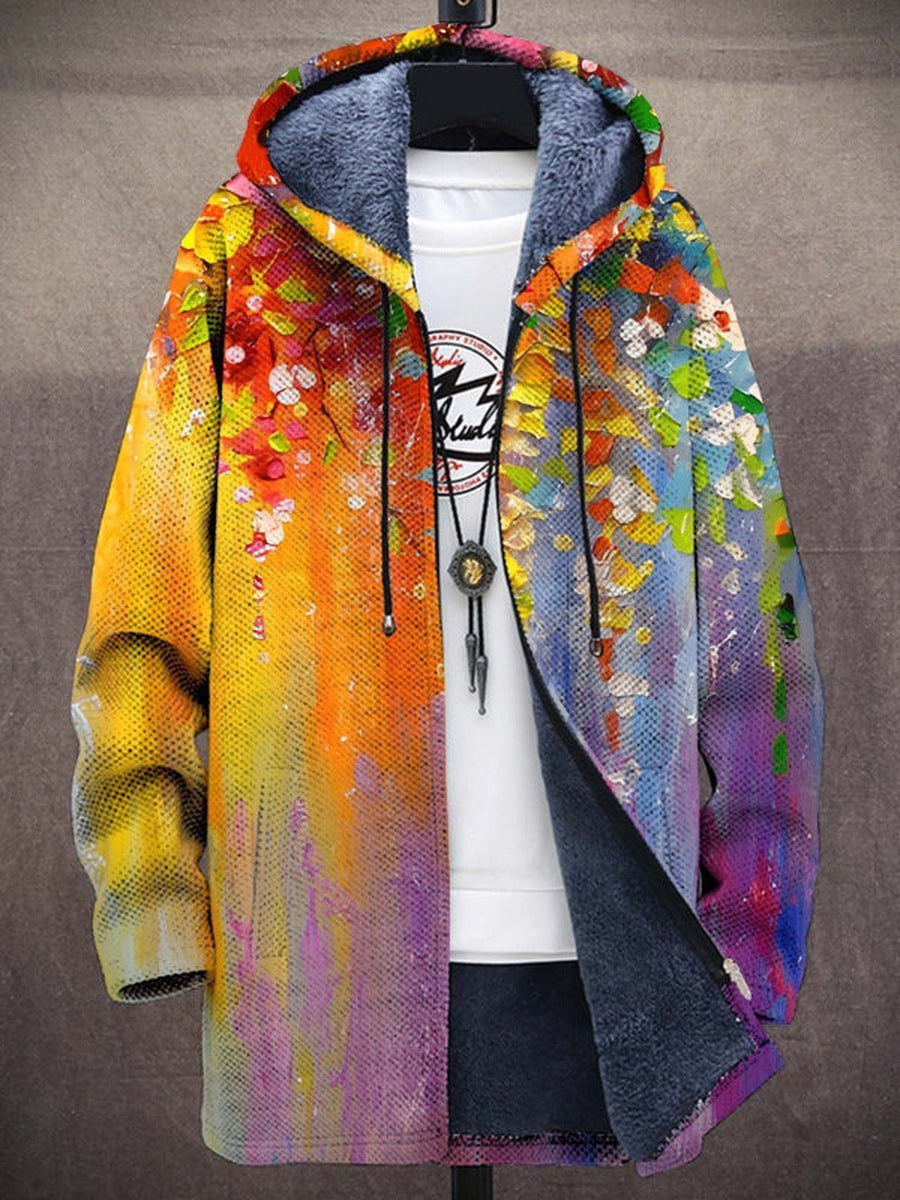 Amelia | Floral Luxury Art Coat