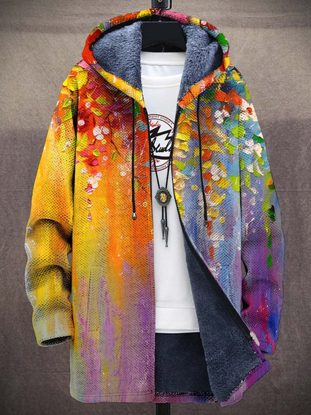 Avery Luxurious Art Coat