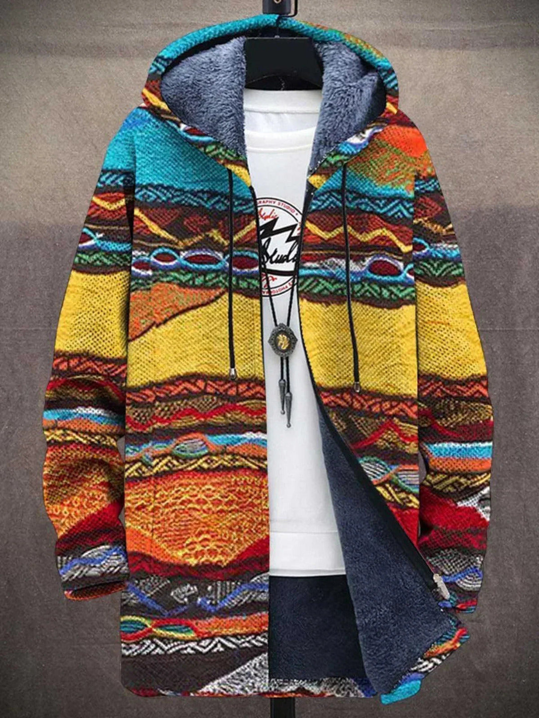 Avery Luxurious Art Coat
