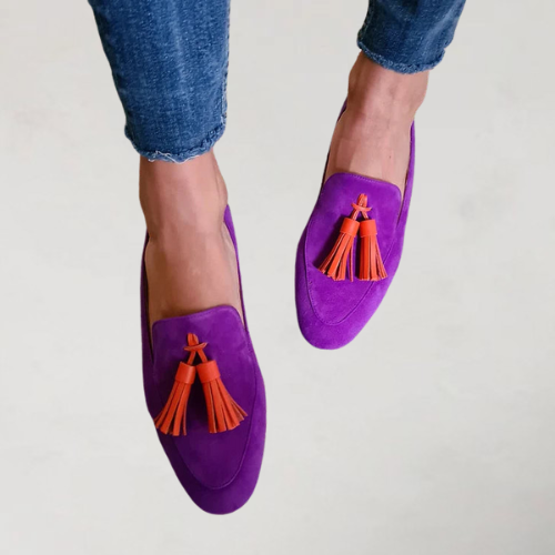 Veerle | Suede Loafers