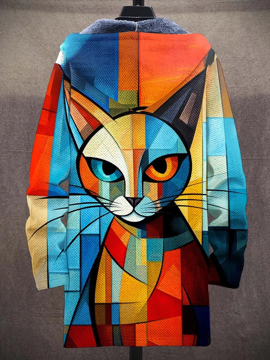 Annalise Cubist Art Coat