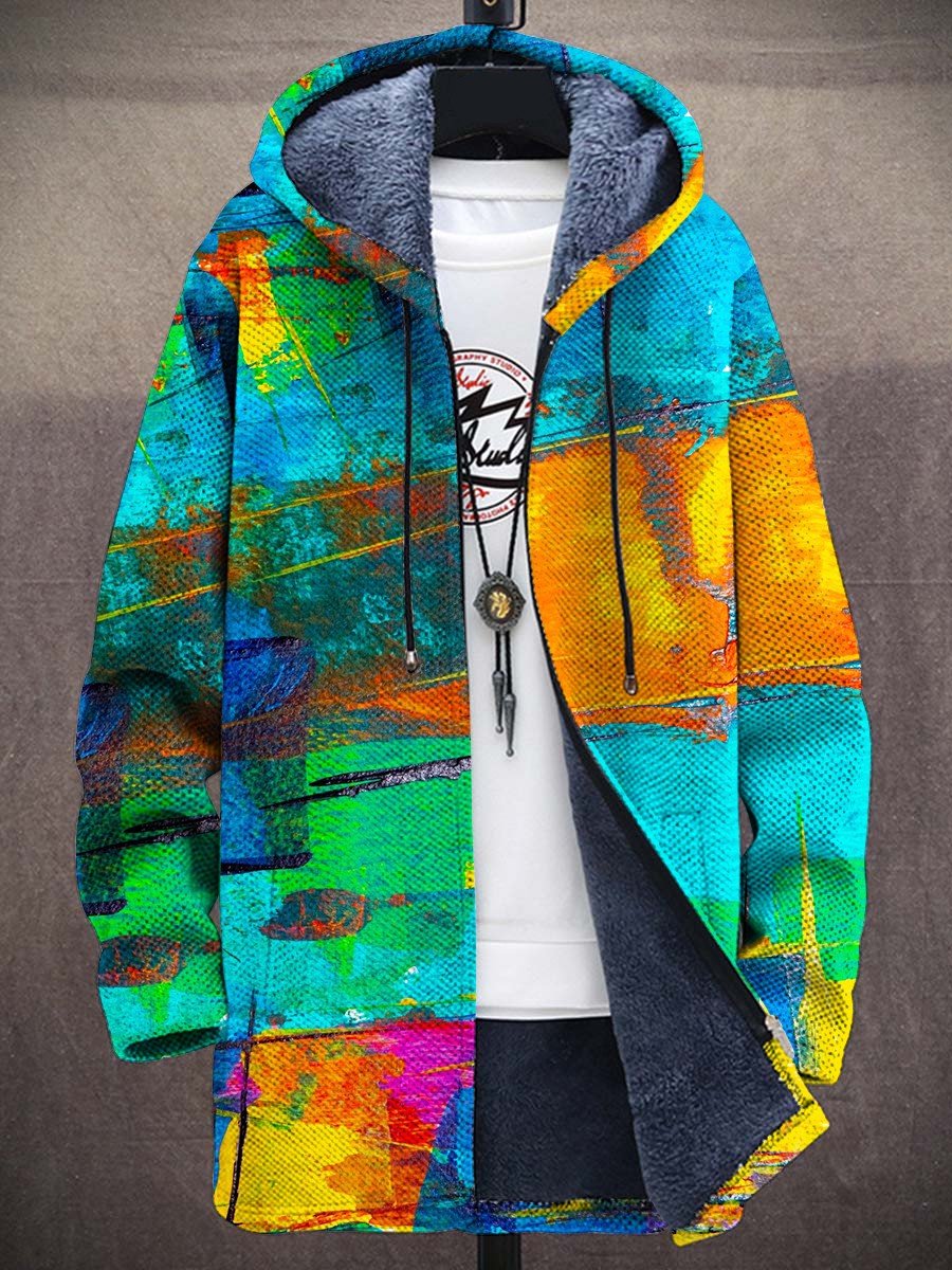 Astrid Painterly Art Coat