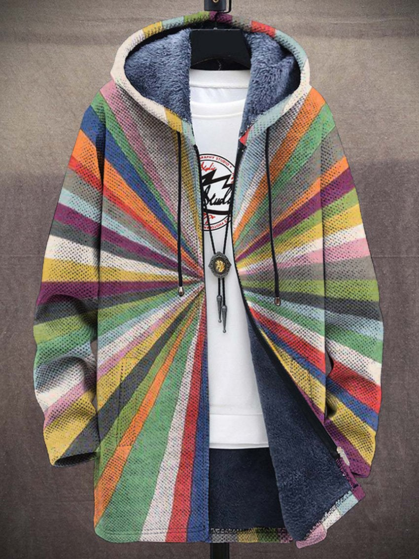 Camellia Sunburst Art Coat