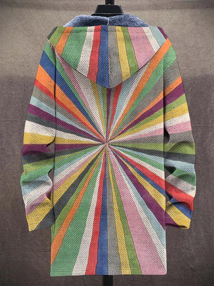 Camellia Sunburst Art Coat