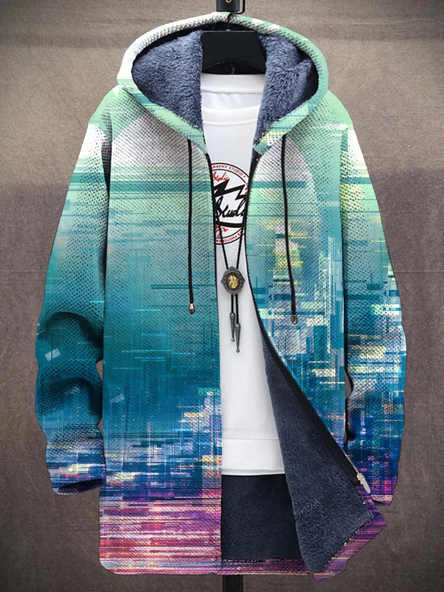 Bettina Watercolor Art Coat