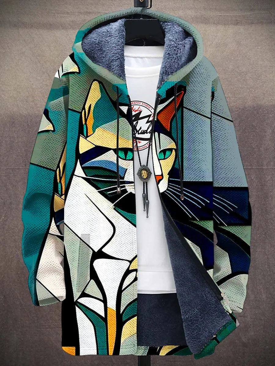 Annika Mosaic Art Coat