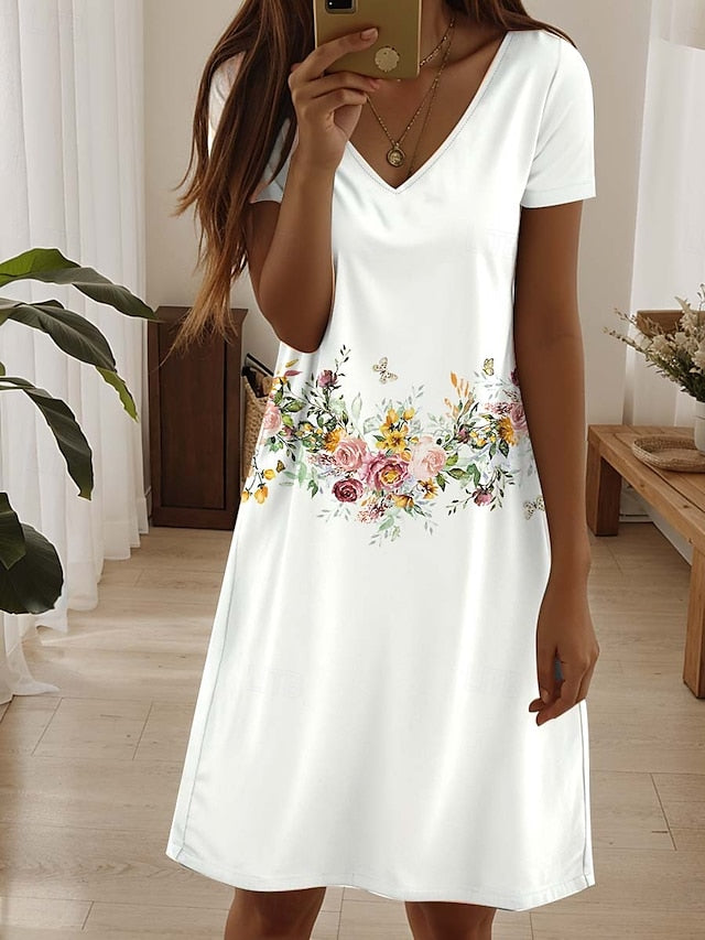 Amala | Coastal Bloom Mini Dress
