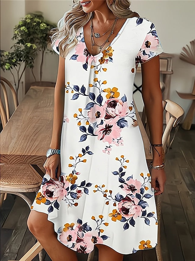 Amala | Coastal Bloom Mini Dress